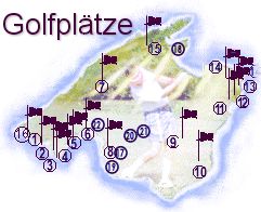 Golfplätze auf Mallorca